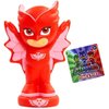PJ Masks Bath Toy Set, Includes 7-inch Catboy, Gekko, and Owlette Water Toys for Kids, Kids Toys for Ages 3 Up by Just Play