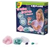 SES Creative: Explore Growing Crystals & Gemstones - DIY Science Kit, Create 3 Giant Alum Crystals from Stones, STEM Activity Craft Set, Kids Ages 8+