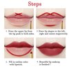 3 Pcs Lip Liner and Lipstick Set Kit for Women DNM Matte 24 Hour Lipstick matte lipstick long lasting waterproof lip liner gloss set Dark Ruby Deep Red Lip Crayon Sticks Liner Pencil Set.