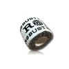 ROBUST FITNESS Weightlifting Hook Grip Tape | Adhesive Stretch Athletic Thumb & Finger Tape | Sticky, Stretchy, Flexible, Easy Tear | Olympic Weightlifting | Cross-Training (3 Rolls, White/Black)