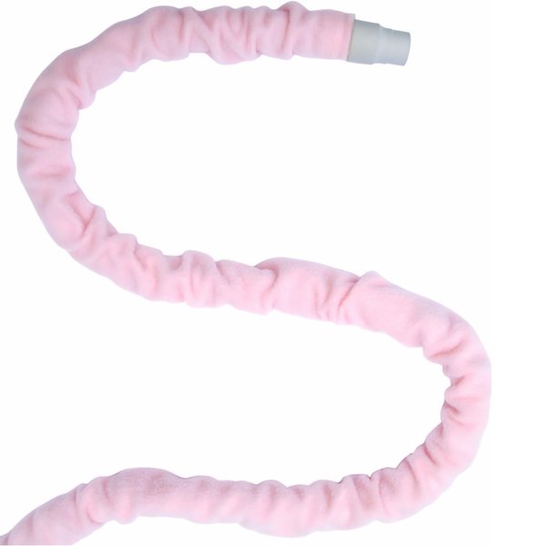 CPAP Hose Covers - Made in The USA - Soft Fleece CPAP Tube Cover with No Zipper and Ties - 9 ft. Long BiPAP & CPAP Insulated Hose Cover for 6 ft. & 8 ft. by Designs by DaVal (Pink)