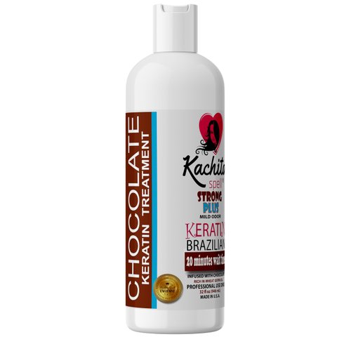NEW Brazilian Keratin Treatment Kachita Spell Chocolate 32 fl oz - Brazilian Hair Straightening Made in USA