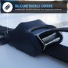 Ho Stevie! Surfboard Tie Down Straps (Pair) for Roof Rack Crossbars - Easy to Use - 'No Scratch' Silicone Buckle Covers Prevent Damage