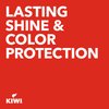 KIWI Instant Shine & Protect, Brown Liquid Shoe Polish, 2.5 oz (1 Bottle with Sponge Applicator)