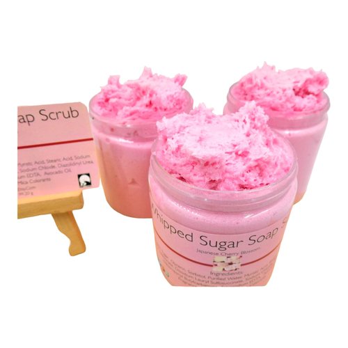 Whipped Sugar Soap | Sugar Scrub | Bath and Body | Exfoliating Soap (Sugar Cookies)