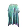 Betty Dain The Aurora Collection All Purpose Cape, 54" W x 65" L, Water & Chemical Proof, Machine Washable, Adjustable Snap Closure, Matches Other The Aurora Collection Products, Holographic Design