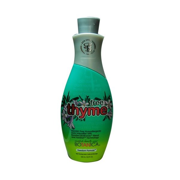 2013 Swedish Beauty Free Thyme Intensifier Tanning Lotion 8.5 oz.