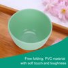 5 Pieces Silicone Bowl Diy Facial Mask Mixing Bowl, Mud Mask and Other Skincare Products Bowl Cosmetic Beauty Tool for Home Salon Spa Face Skin Applicator Bowl