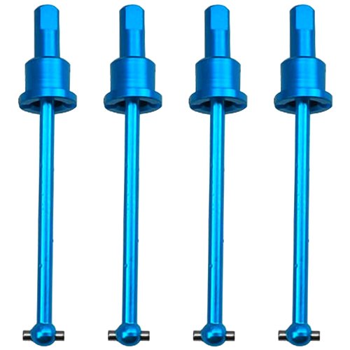 ShareGoo Aluminum Differential Cup Diff Joint & Dogbone Compatible with Wltoys A959 A969 A979 K929 1/18 RC Car (Blue)