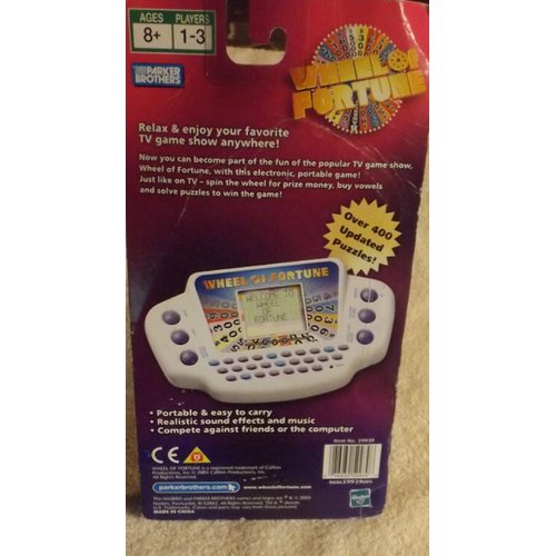 Hasbro Gaming Wheel of Fortune Handheld Electronic Game