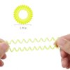 Spiral Hair Ties, waterproof No Crease Coil Hair Ties, Phone Cord Hair Ties for Thick Hair, for women Ponytail Holder Elastics (FQ-07)