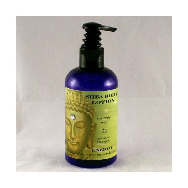 Almond 8 oz Organic Shea Body Lotion