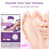 Foot Peel Mask 5 Pack,Lavender Exfoliating Foot Masks, Soft Smooth Touch Natural Exfoliator for Dry Dead Skin, Callus, Repair Rough Heels,Gifts for Women Mom and Men