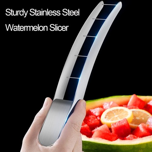 Shoxil Wtermelon Cutter Slicer Cut Watermelon Into Cubes Knife Melon Baller for Kitchen Gadgets Useful Cool Tool
