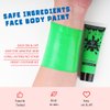 Bowitzki Face and Body Paint 2oz Cream Makeup 60ml Water Based Face Painting Special Effects For Adults Children Kids Halloween Christmas Party Stage Cosplay (Green)