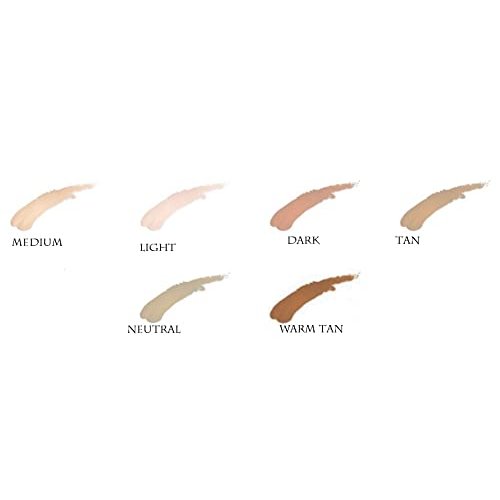 Full Coverage Concealer & Eyeshadow Base .3 oz/ 9 gr (Warm Tan)