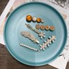 Mehayi 20 PCS Pearl Hair Clips Set Fashion Korean Acrylic Resin Hair Barrettes, Bobby Pins Hairpins for Women and Ladies Girls Headwear Styling Tools, Hair Accessories for Decorative Party Wedding