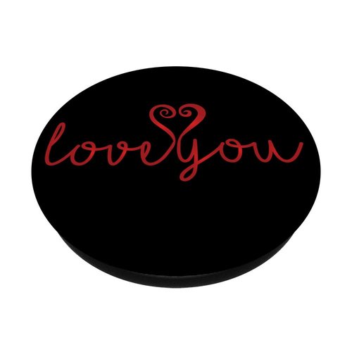 Awayk Love You Pop Phone Grip for Smartphones & Tablets PopSockets Grip and Stand for Phones and Tablets