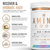 Ultra Human Amino Code | Essential Amino Acids + BCAAs + Coconut Water Electrolytes | Fast Hydration Workout Recovery Flavored Amino Energy Powder Drink | Clean Formula, 40 Servings - Sour Candy