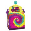 Big Dot of Happiness 60’s Hippie - Treat Box Party Favors - 1960s Groovy Party Goodie Gable Boxes - Set of 12