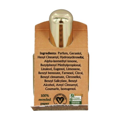 RAMAKRISHNANANDA Padma Rose Jasmine & Clove Perfume Oil, 1 OZ
