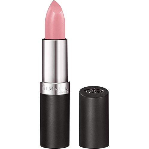 Rimmel Lasting Finish Lipstick - Up to 8 Hours of Intense Lip Color with Color Protect Technology and Exclusive Black Diamond Complex - 002 Candy, .14oz