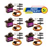 DaFuRui 5pack MG90S Servo Motor， Mini 9G MG90S Micro Servo Metal Geared Motor for Arduino RC Robot Helicopter Airplane Boat Controls