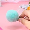 18 Pcs Pom Pom Hair Clip 2'' Candy Color Hair Clip