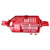 CNC Metal Chassis Body Frame Board for SG1603 SG1604 UD1601 UD1602 1/16 RC Car Spare Parts Accessories (Red)
