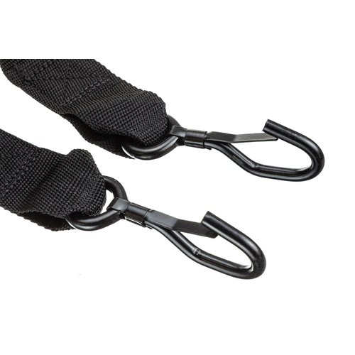 Attwood 15221-7 Quick-Release Gunwhale Strap — 2-Inch-Wide Webbing, Quick-Release Buckle, J-Hook, 13 Feet Long