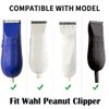 Professional Peanut Clipper Guards for Wahl Peanut – From 1/8 Inch to 1/2 Inch, Fits for Wahl Peanut, Black-4PCS