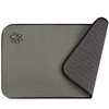 Sinland Microfiber Pet Bowl Mat Dish Drying Mat with Anti-Skid Backing 14.2Inch x 24Inch Grey
