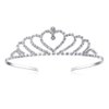 Lovelyshop Girls Heart Rhinestone Tiara Crown for Wedding Prom Birthday Prinecess Party