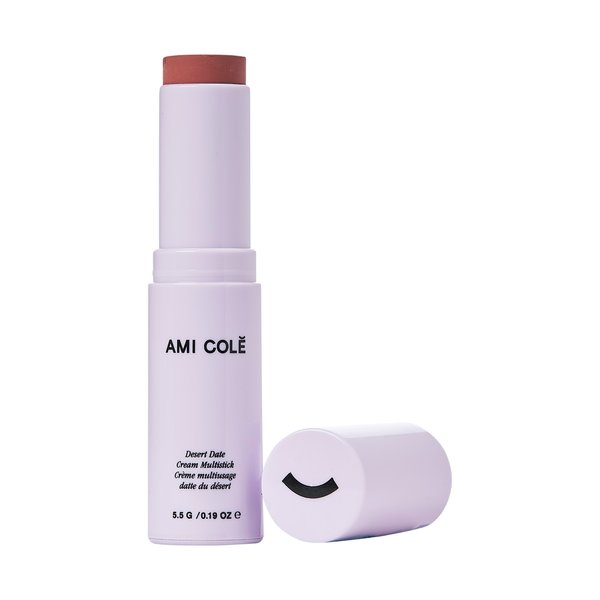 Ami Colé Desert Date Cream Multistick Lip and Cheek Tint (Dune), moisturizing lip tint, lip and cheek stain, natural lip color