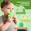 Baby Teething Toys Silicone Teether for Teething Relief, Hand Teether for Infants, Pacifiers for New Born Infant Kids