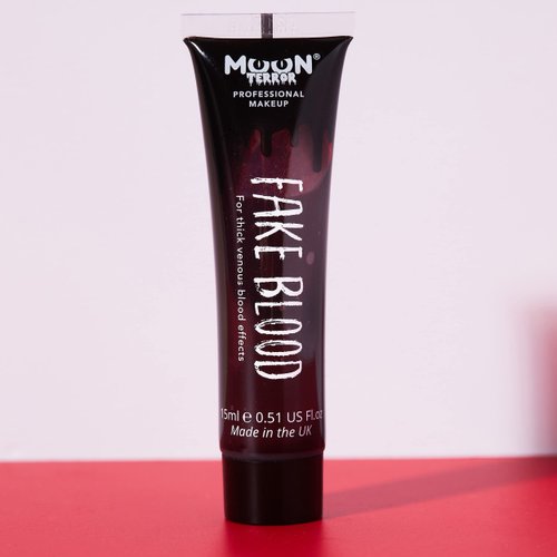 Moon Terror - Pro FX Fake Blood - 0.50fl oz x6 - SFX Make up for Halloween Vampire Zombie Theatre - Special Effects Make up