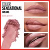MAYBELLINE Color Sensational Lipstick, Lip Makeup, Cream Finish, Hydrating Lipstick, Born With It, Nude Pink,1 Count