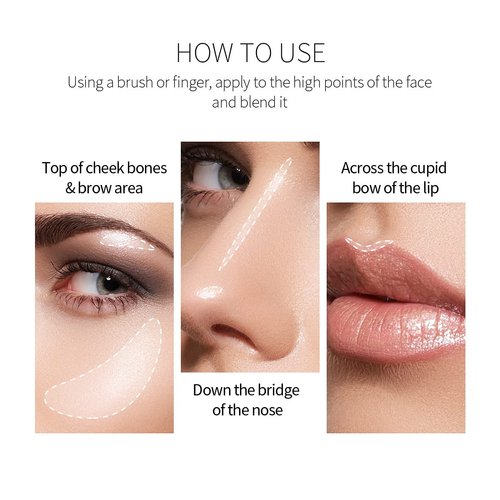 2 Pack Body Luminizer, High Gloss Waterproof Body Luminizer Glitter Face Shimmer Moisturizer Lotion Tan Cream Foundation Makeup Bronzer(101 Rose Gold)