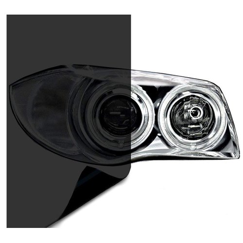 VViViD Air-Tint Dark Black Headlight Taillight Tint Air-Release Vinyl Wrap Film Roll (17.75in x 60in)