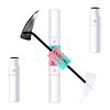 Lash Bond and Seal Eyelash Cluster Glue House of Lash Clusters Mascara Wand Glue 10ml Long Lasting 72 Hours Black Cluster Lash Glue + Lash Seal 2 in 1 Lash Clusters at Home by AMZGlRL(White)