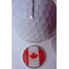 Canadian Flag Golf Ball Marker & Magnetic Hat Clip