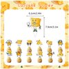 Cheese Party Supplies Cartoon Cheese Birthday Party Decorations Includes Cheese Happy Birthday Banner Cake Topper Cupcake Toppers Balloons for Cheese Birthday Party Baby Shower Decorations