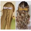 5 PCS Hair Bows Cute Hair Clips for Women Girls Bowknot Hair Barrettes Solid Colors Hair Bow Hair Clips Accessories for Women Girls
