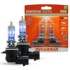 SYLVANIA - 9006 SilverStar Ultra - High Performance Halogen Headlight Bulb, High Beam, Low Beam and Fog Replacement Bulb, Brightest Downroad with Whiter Light, Tri-Band Technology (Contains 2 Bulbs)