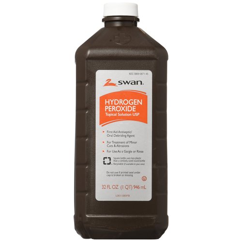 Hydrogen Peroxide Topical Solution 32 Fl Oz. (1qt) 946 Ml