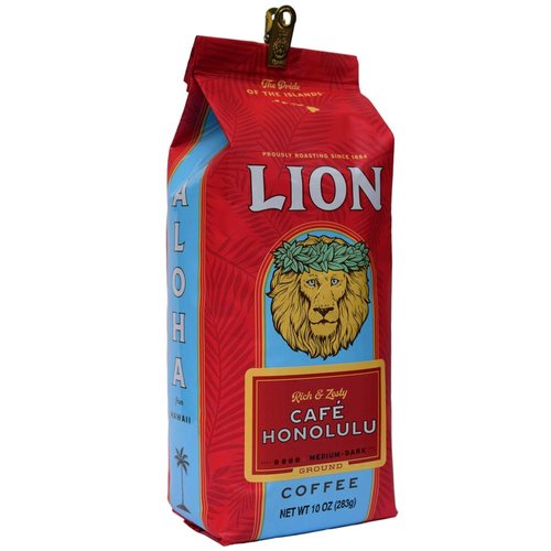 Lion Coffee Company Cafe Honolulu Ground Coffee 10 oz.
