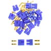 Apex RC Products 10 Male/Female EC3 Battery Connector Plugs - 10 Pairs #1525
