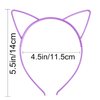 COCIDE 12Pcs Cat Ears Headbands Plastic Taylor Party Decorations Kitty Headbands for Girls Gabby Party Favors Birthday Supplies for Women Halloween Hair Accessories Hair Hoops Costume