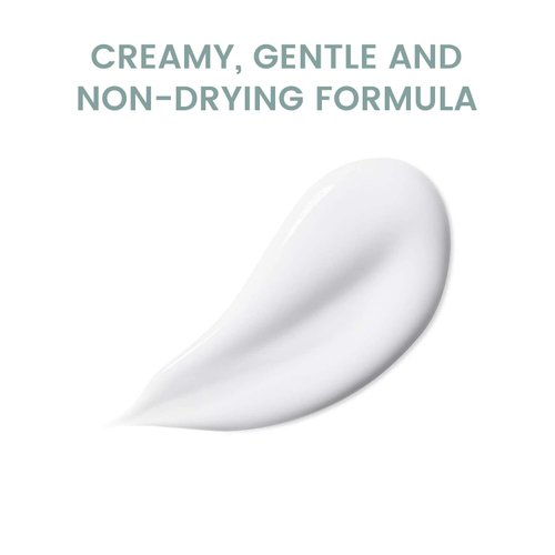 elemeni Skin Care Cleansing Milk - Vegan Organic Makeup Remover | pH Balanced Facial Cleanser Removes Dirt & Impurities | Oil Free Eye Makeup Remover & Gentle Cleanser for Sensitive Skin, 4.2 Fl Oz