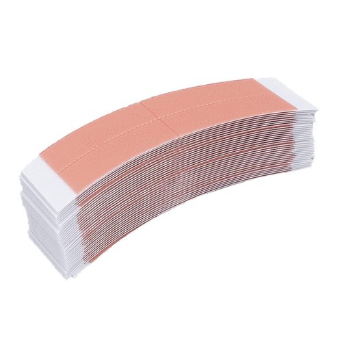 Khakho Seamless Wig Tape, Double Sided Tape for Hair Extensions, Waterproof Strong C Curve Tape Lace Wig and Wig Extension Tape Glue Glue Strip Wig Tape